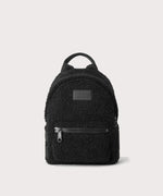 Dakota Backpack in Onyx Shearling , Small