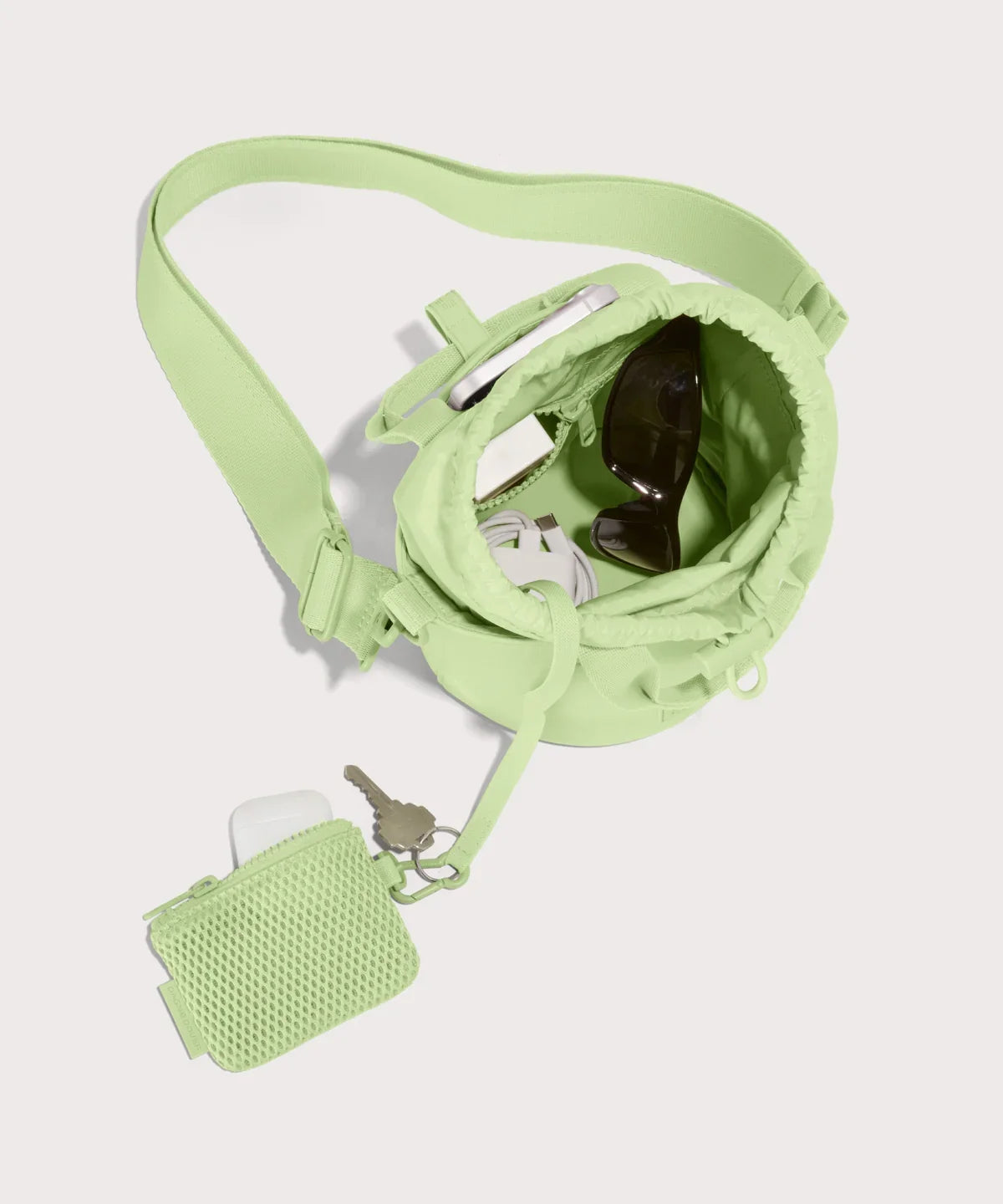 Nico Bucket Bag in Matcha Latte