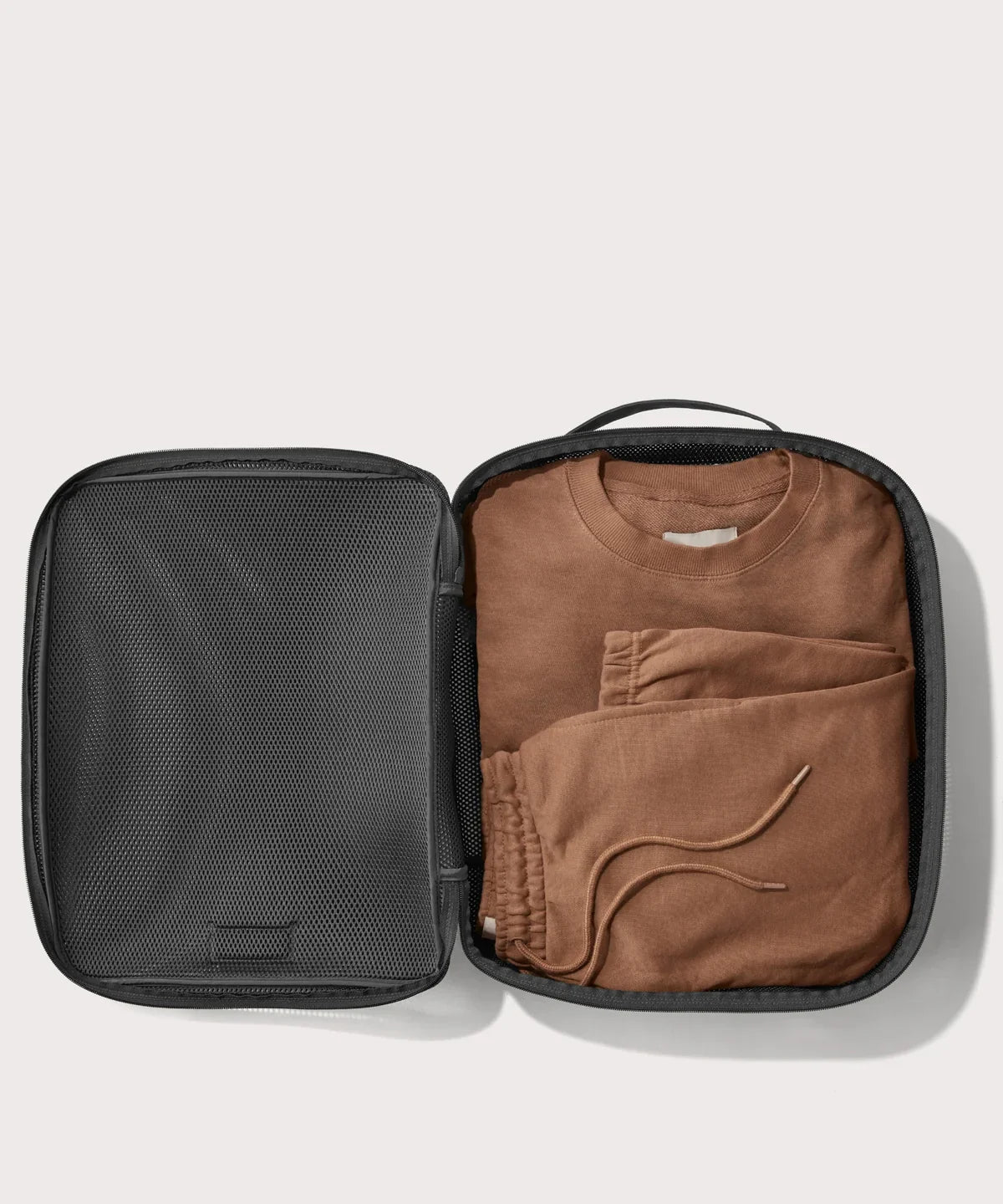 Roma Packing Cube in Carbon Air Mesh, Extra Large