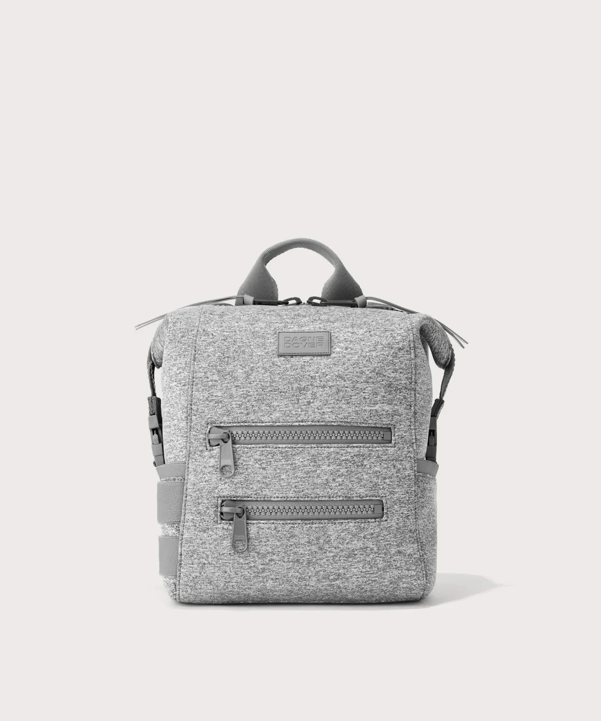 Indi Diaper Backpack in Heather Grey, Small