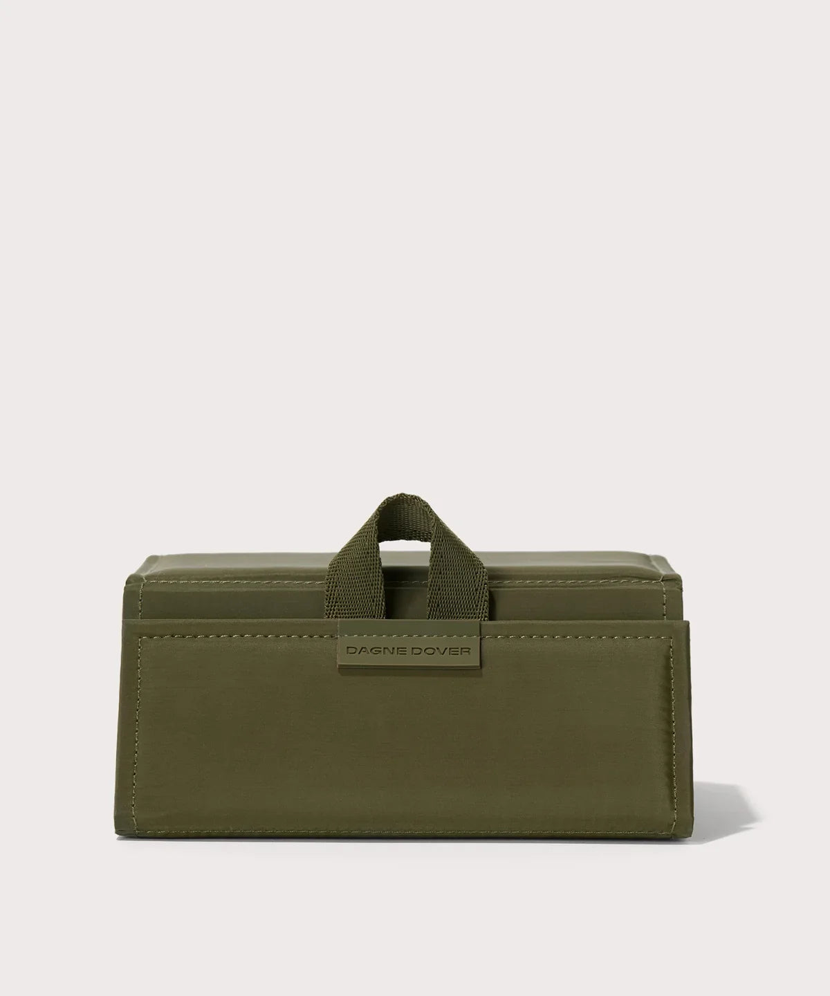 Remi Glasses Case in Dark Moss