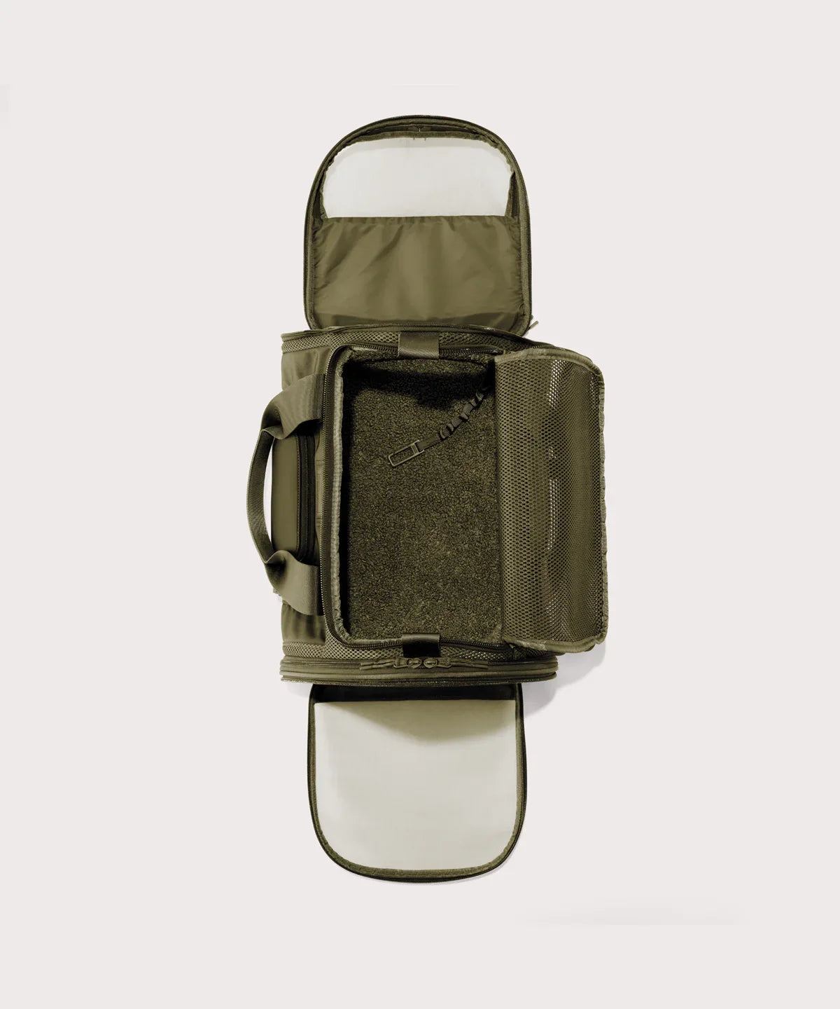 Kyoto Pet Carrier in Dark Moss, Large