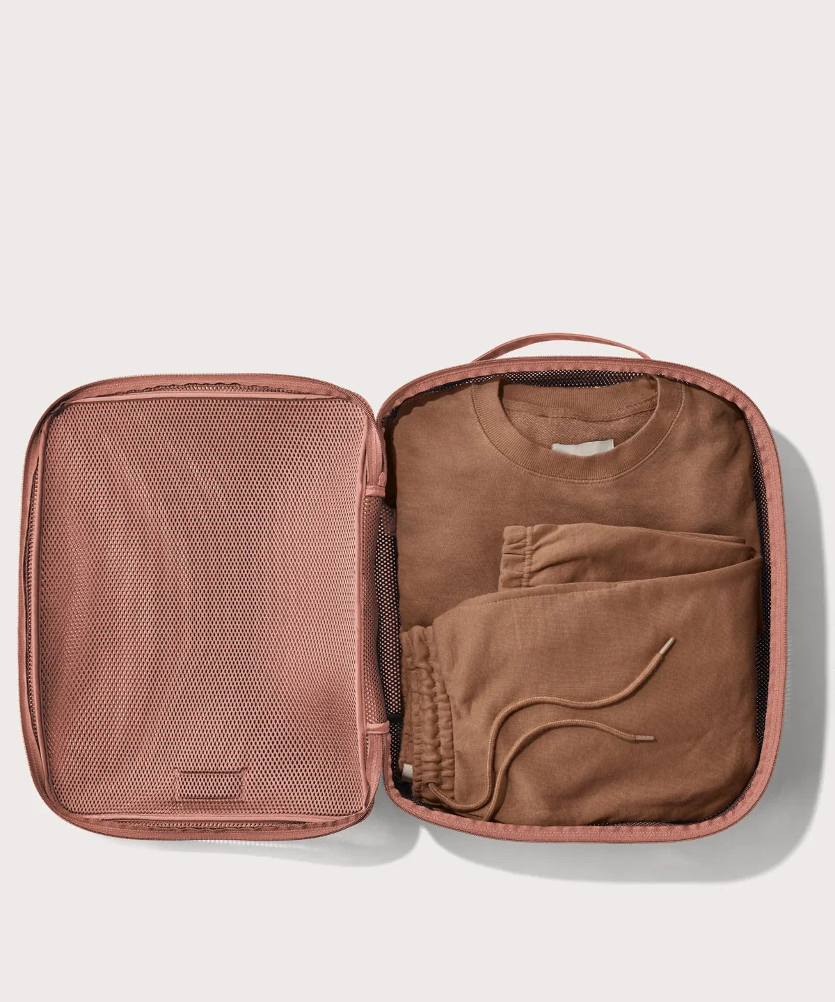 Roma Packing Cube in Warm Dust Air Mesh, Extra Large